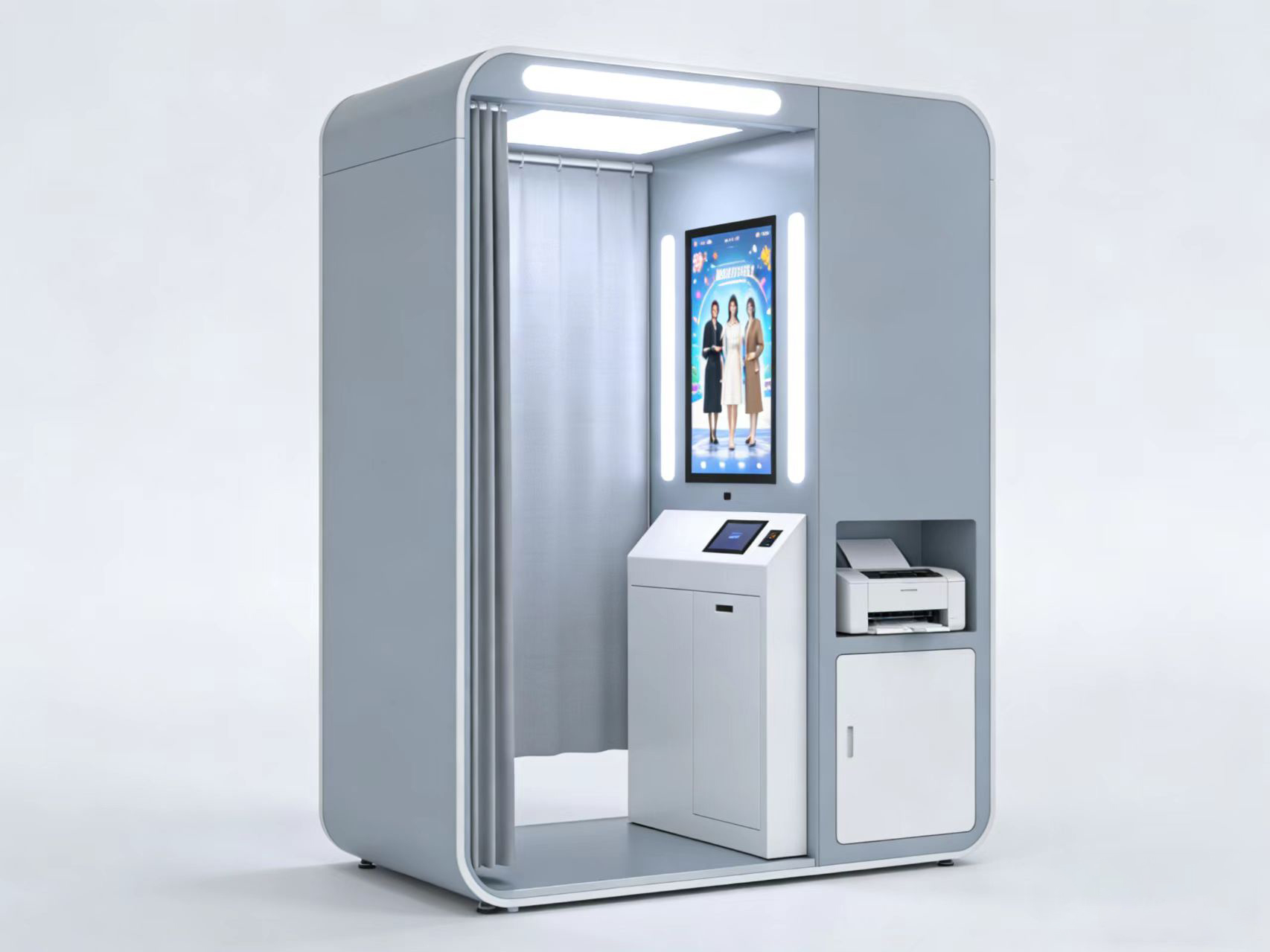 Compact to 360° video booths for events