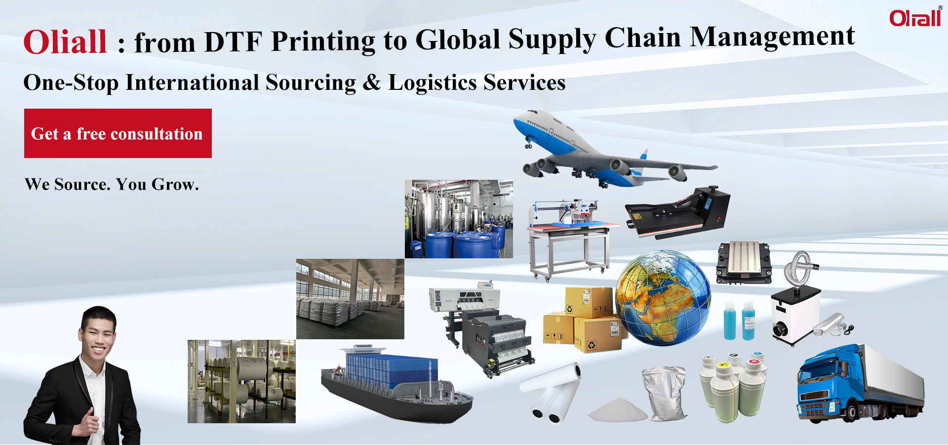 Oliall : From DTF Printing to Global Supply Chain Management